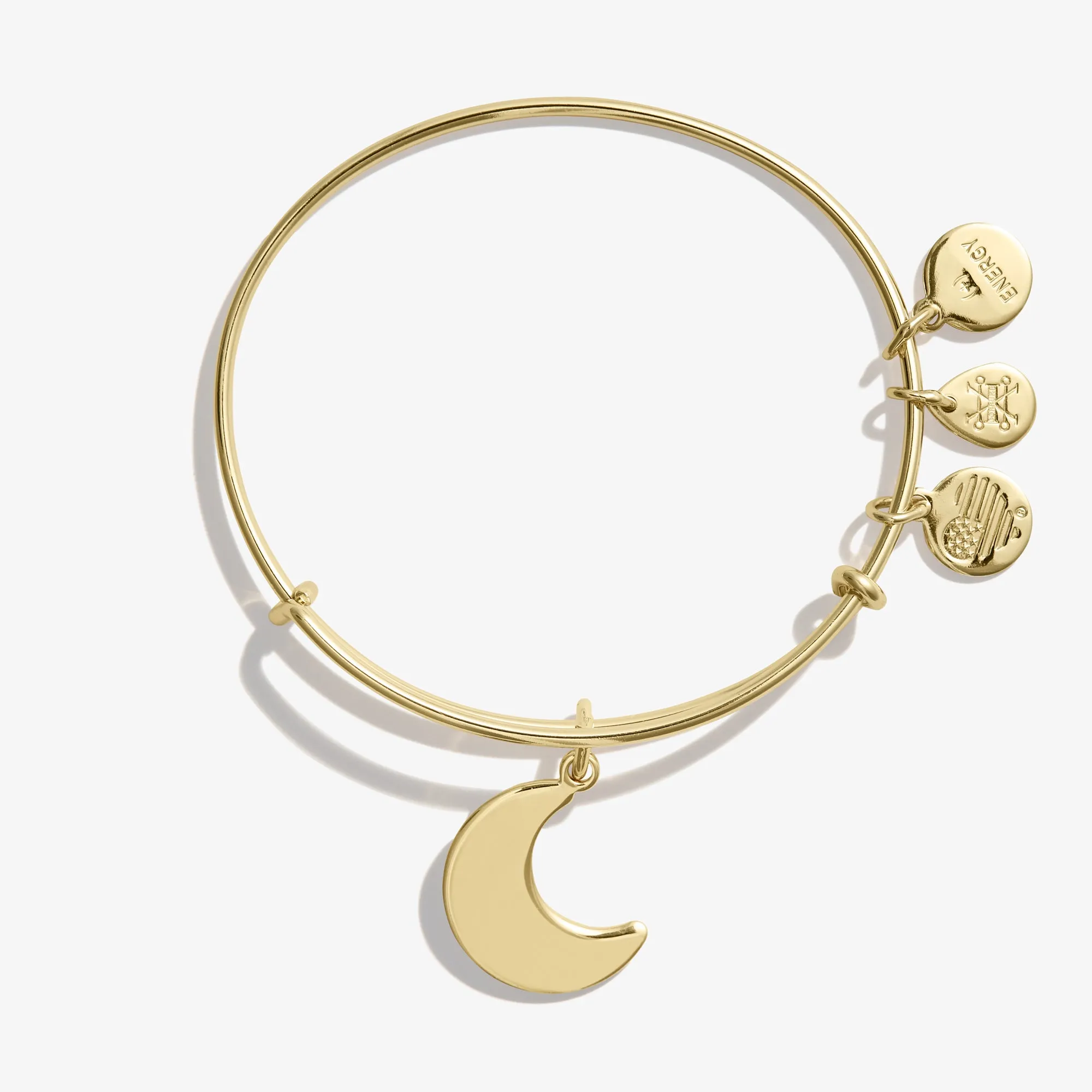 Moon Charm Bangle