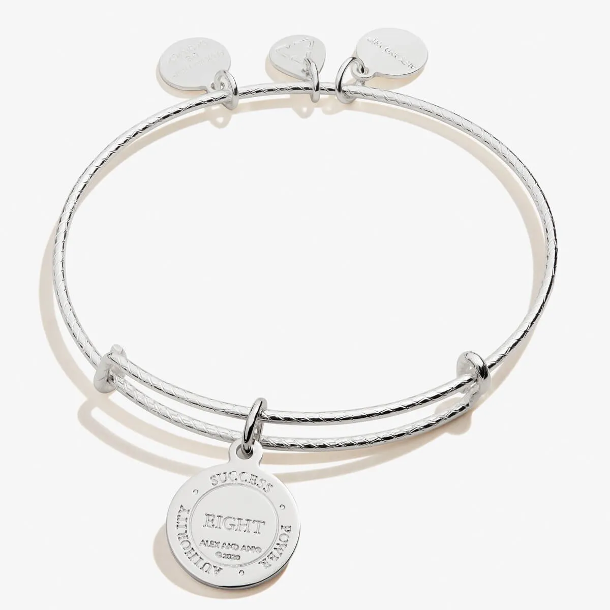 Number 8 Charm Bangle