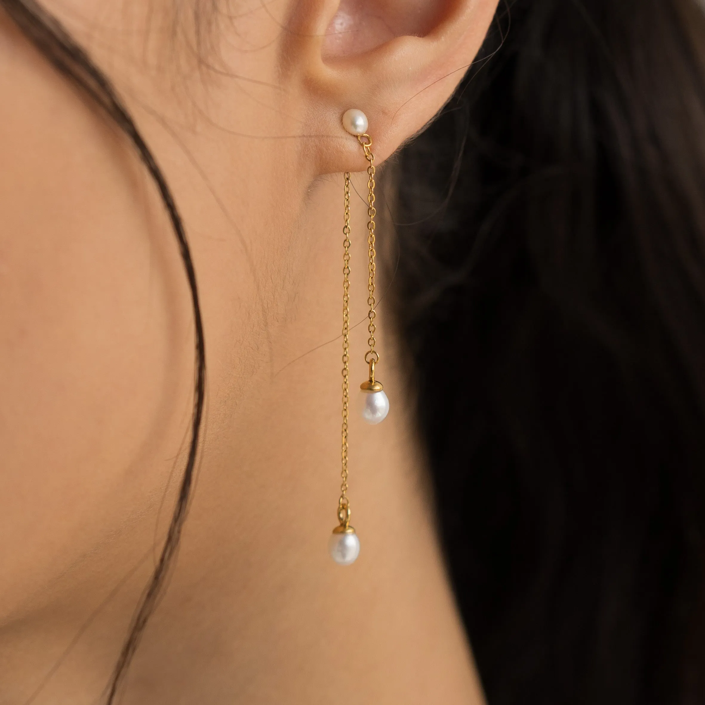 Pearl Drop Earrings