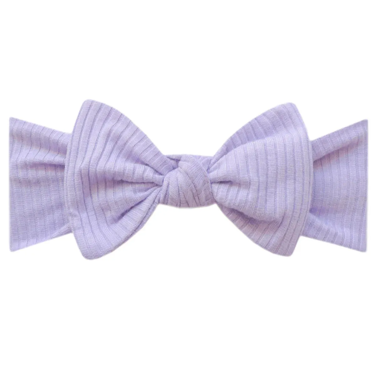 Periwinkle Knit Headband Bow