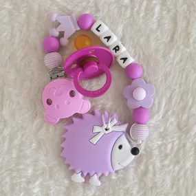 Personalised Silicone Pacifier Clip