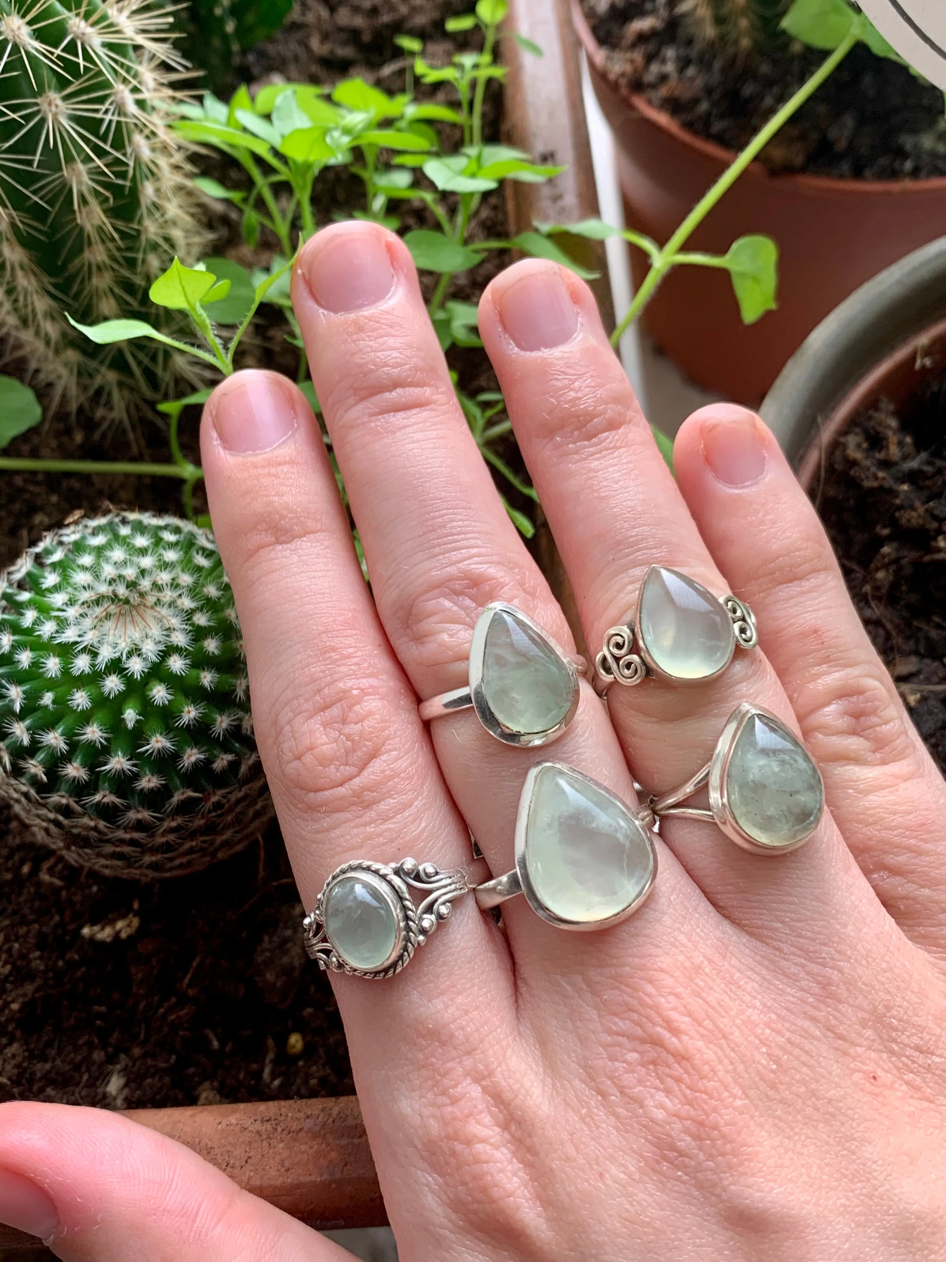 Prehnite Mixed Rings (US 6)