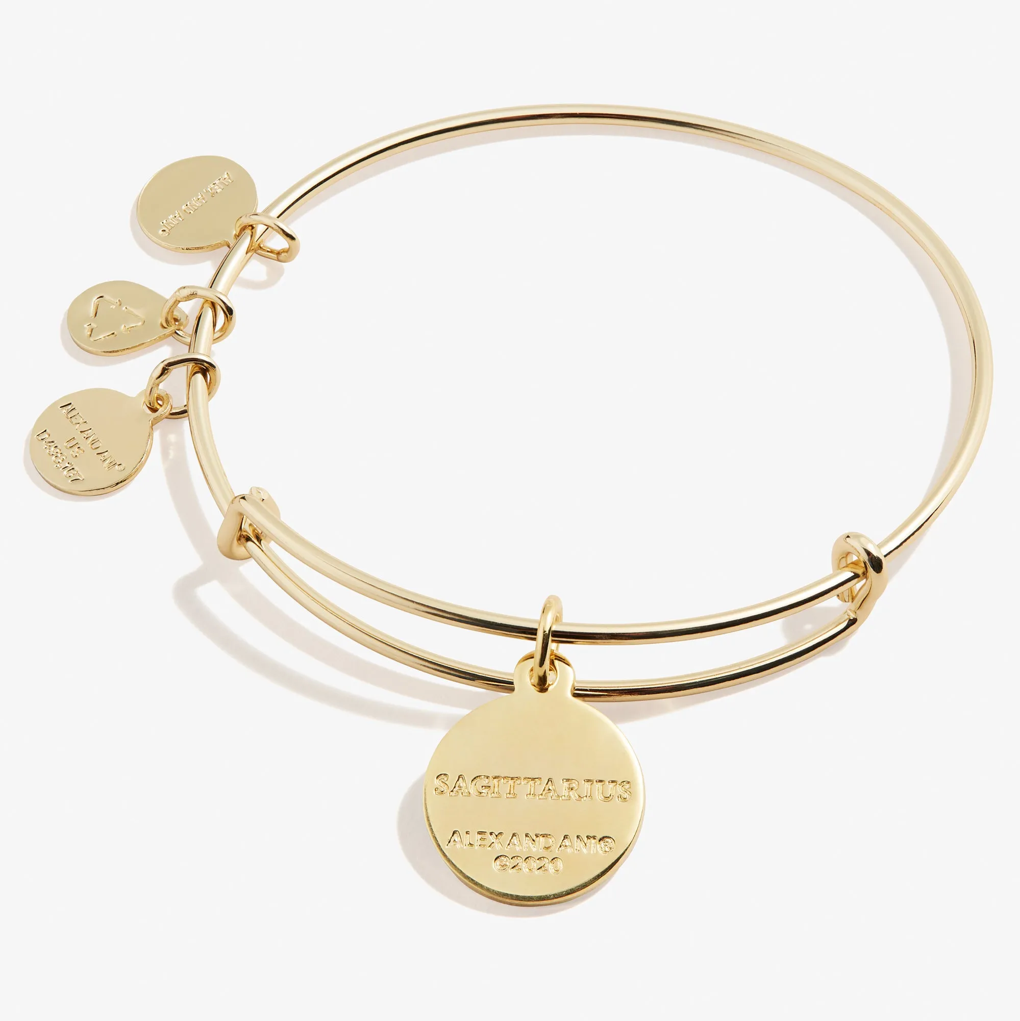 Sagittarius Zodiac Charm Bangle, Color