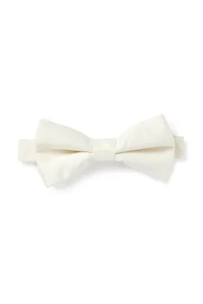 Satin Bow Tie - Ivory