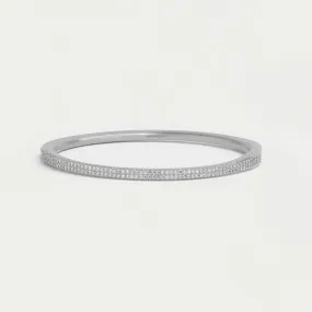 Signature Pavé Hinge Bangle