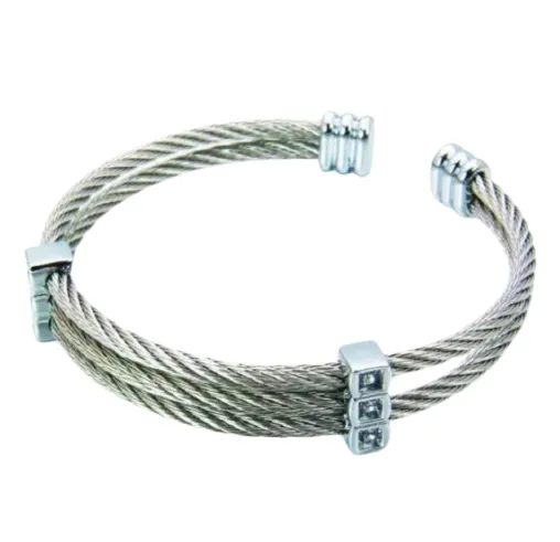 Stainless Steel Wire Bangle