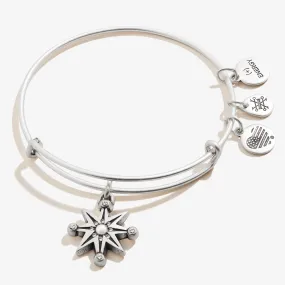 Starburst Charm Bangle Bracelet