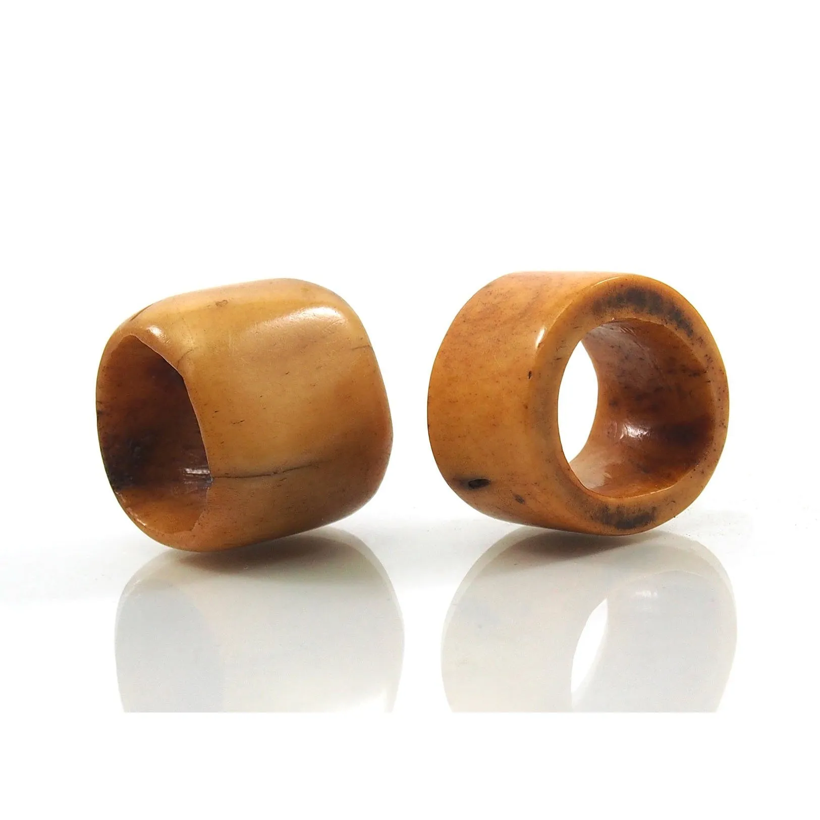 Tiv Cowbone Finger Rings from Nigeria