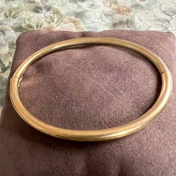 Vintage Gold Bangle Bracelet