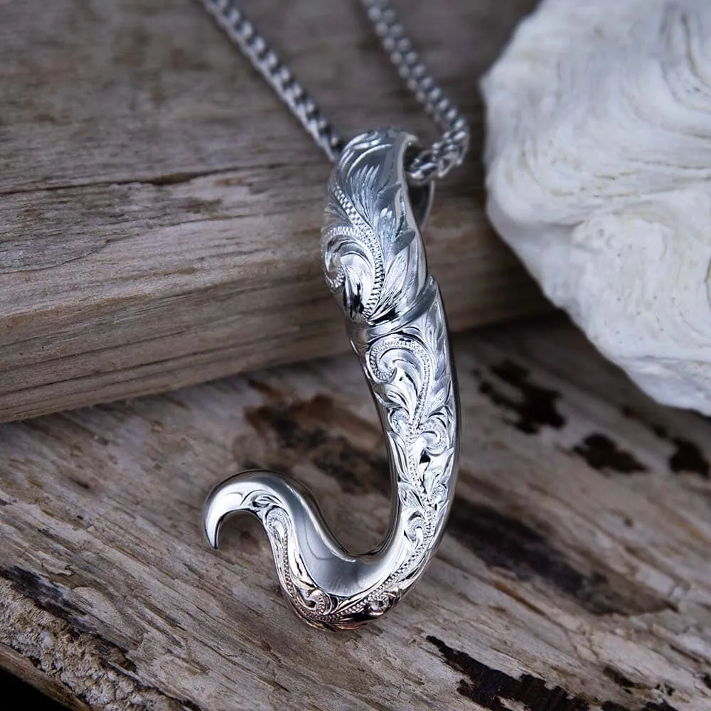 Zephyr Fishhook Pendant