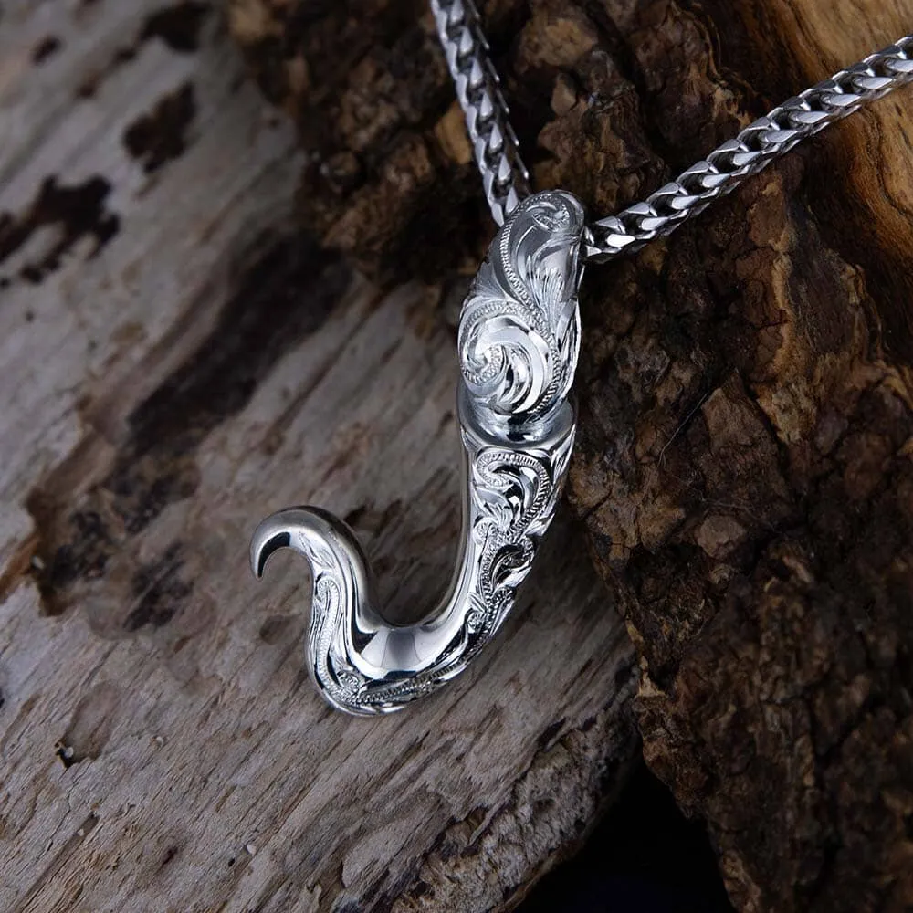 Zephyr Fishhook Pendant